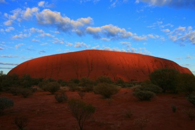 Uluru, site sacre pour les Aborigenes